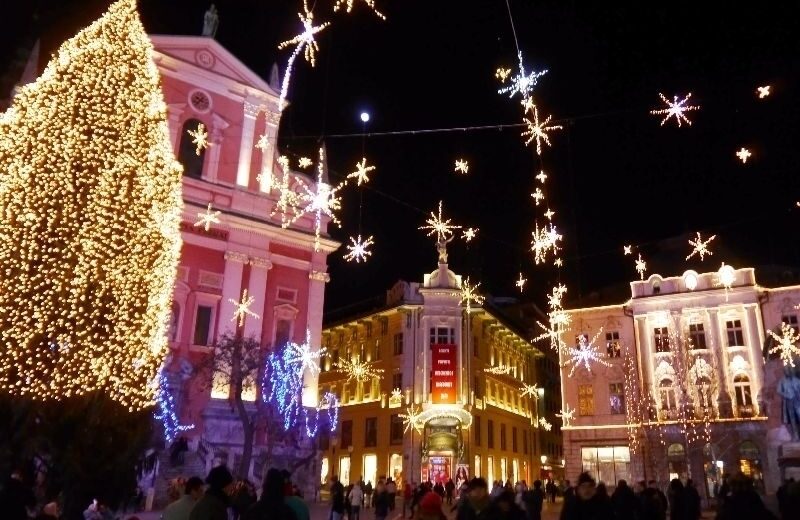 Mercatini di Natale a LUBIANA con visita a Piran e Grotte di Postumia (tutti i pasti inclusi)