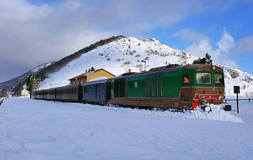 Ferrovia dei Parchi in Abruzzo: il treno storico Epifania 2026